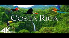 FLYING OVER COSTA RICA (4K Video UHD) - Scenic Relaxation Film With Inspiring Music