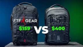 $400 PM Nomatic Camera Bag vs $159 FTF Gear Camera Bag