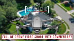 Full Real Estate Drone Video Shoot with Shot by Shot Commentary