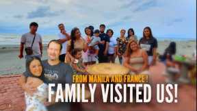 Family Visits For 1st Time |France and Manila |  The Armstrong Family