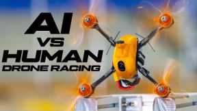 AI Drone Vs Human Drone Race - Zurich University