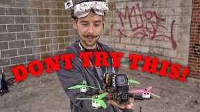 HAND LAUNCH a RACING DRONE