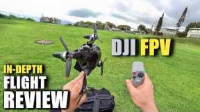 DJI FPV Drone Flight Test Review IN DEPTH + Motion Control & Fly More Kit [How Does It REALLY Work?]