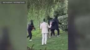 Violent attack on wedding photographer in S.F. caught on video