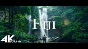 FLYING OVER FIJI ISLANDS - 4K Drone Film + Music for Stress Relief | Nature Relaxation Ambient