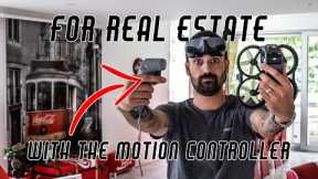 DJI Avata for REAL ESTATE with the MOTION CONTROLLER! BTS included