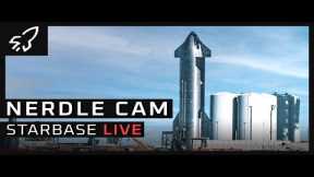 Nerdle Cam 4K-  SpaceX Starbase Starship Launch Facility