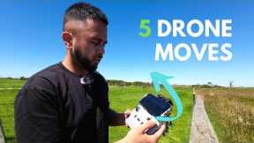 MASTER THESE 5 DRONE MOVES TO MAKE EPIC VIDEOS | DJI Mini 2 & Mini 3 pro Tips