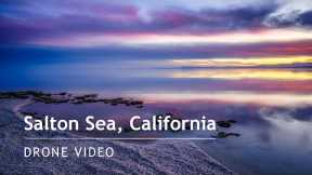 Salton Sea, California, Drone Video