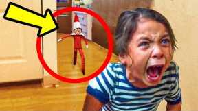 20 Elf On The Shelf Caught MOVING In Real Life CHASING! 😱