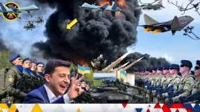 Ukranian F15E,33 Luxer Drones Attack On Russian Bridges, Militray Vehicles,Blow Up Soldiers Gta_⁵