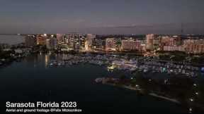 Aerial drone video Sarasota Florida 2023