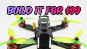 How to build a Pro FPV Racing DRONE for ONLY $99 Full Build guide + Giveaway