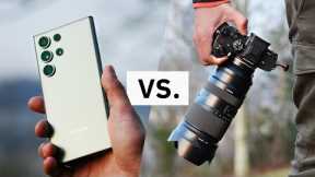 Samsung Galaxy S23 Ultra vs. $5,000 Pro Camera