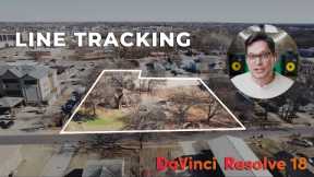 DaVinci Resolve 18 Track Outline on Drone Video Tutorial