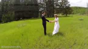 Beautiful Aerial Wedding Photography - DRONE FAIL!!