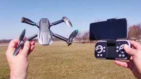 YLRC S138 Brushless Optical Flow Obstacle Avoidance Drone Flight Test Review