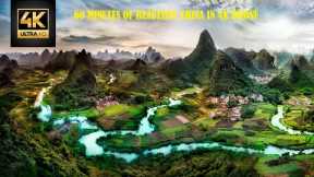 China Beautiful: 60 Minutes of Amazing Scenery Aerial Drone Photography in 4k