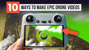10 Ways To Make DRONE MOVES For Beginners MORE EPIC! | DJI Mini 3 Pro & Mini 2 Tips For Beginners