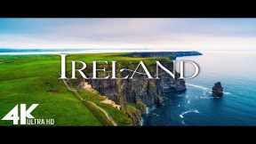 FLYING OVER IRELAND (4K Video UHD) - Scenic Relaxation Film With Inspiring Music