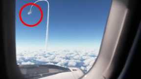 SpaceX Starship Launch Explosion seen from Plane - Elon Musk