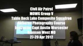 Civil Air Patrol Aerial Photography Course