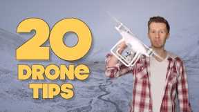 20 Drone Tips To Fly Like A Pro Filmmaker!