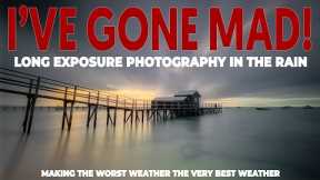 Large format LANDSCAPE photography | LONG Exposure in the RAIN!