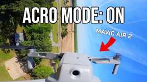 🫣 Redneck Turns Mavic Air 2 into High Speed FPV Drone // DJI Mavic Air 2 FPV Sleeper Build