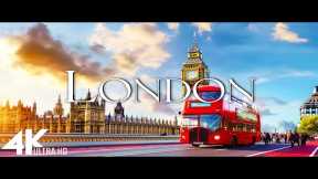 FLYING OVER LONDON (4K Video UHD) - Scenic Relaxation Film With Inspiring Music