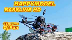 Easy To Fly! The HappyModel Bassline HD 2S FPV Drone