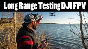 Pushing the DJI FPV Drone Range to the limit