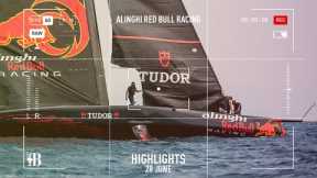 Alinghi Red Bull Racing Boat Zero Day 72 Summary