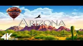 FLYING OVER ARIZONA (4K UHD) - Calming Piano Music With Wonderful Nature Videos For Relaxation
