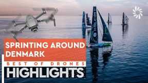 Stunning Footage On The Sprint To The Hague | Best of Drones | Leg 6 | The Ocean Race
