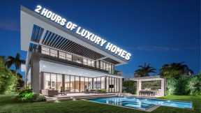 2 Hours of Jaw-Dropping LUXURY HOMES & MANSIONS