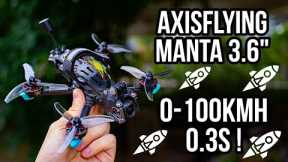 This FPV Drone is a Pocket Rocket! Axisflying Manta 3.6 Review
