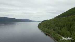 Loch Ness Scotland Full Unedited Drone Footage Over the Lake / Search For Loch Ness Monster