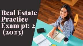 Real Estate Practice Exam Questions 51-100 (2023)