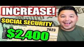 BREAKING: $2400 Social Security INCREASE TO ALL!! Just Released by CBO! SSI SSDI SS VA 2023 Update