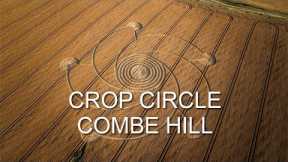Large Crop Circle | Combe Hill, Bratton, Wiltshire | 30/07/23