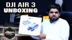 DJI Air 3 Drone Camera Unboxing and First Look | Ultimate Aerial Adventure | 1st Time in Pakistan