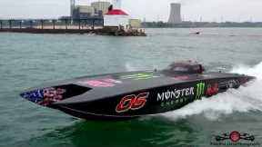 MCON Monster Race Boat highlights from Saturday at the XINSURANCE.com Great Lakes Grand Prix