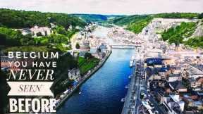 Dinant from a Bird's Eye view stunning Aerial photography and videos🫢