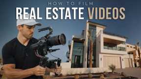 How to Film a Real Estate Video // Canon EOS R5 C (8k 60fps RAW)
