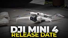 dji mini 4 pro release date, price and specifications.