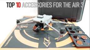 TOP 10 DJI Air 3 Upgrades and Accessories