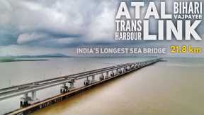 Mumbai Trans Harbor link | September 2023 Progress | Reach Mumbai to Navi Mumbai In 20 Minutes