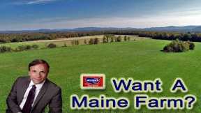 Maine Farm Property | Pasture Fields Woods