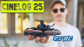 This TINY FPV Drone is AWESOME! (GepRC Cinelog25 v2 Review)